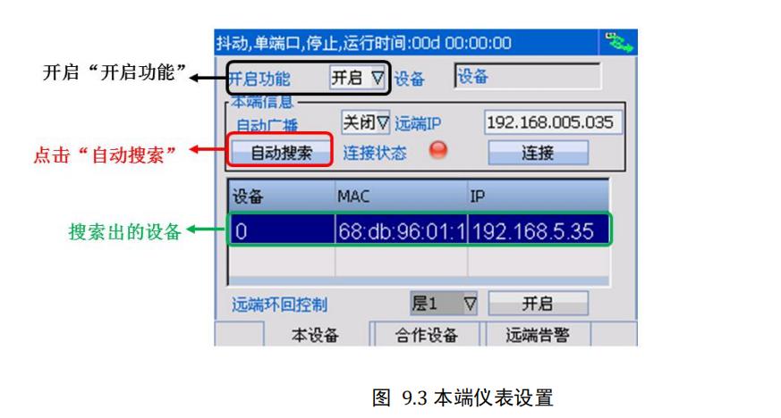 明辰智航M-P-1C 千兆以太网测试仪双端测试案例操作方式