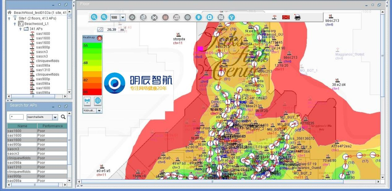 商业级别的无线网测试软件—Wi-Fi Expert